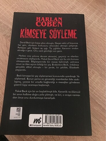  Kimseye söyleme
