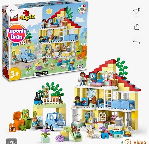lego duplo aile evi