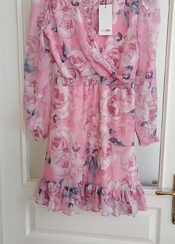 Kisa sifon elbise