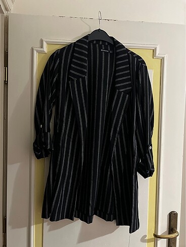stradivarius uzun blazer ceket