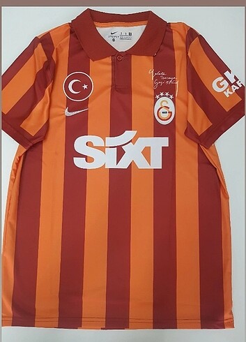 l Beden kırmızı Renk Galatasaray 100. Yıl Özel Forma