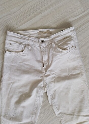 Mavi Jeans Mavi marka beyaz jean