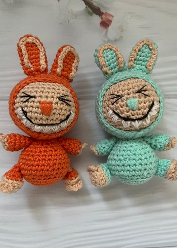 Amigurimi Labubu Oyuncak ve Anahtarlik