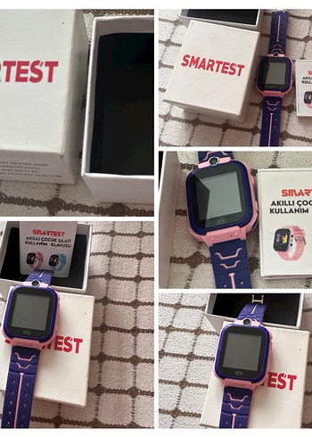 Pembe Koyu Akıllı Çocuk Saati-Smartest