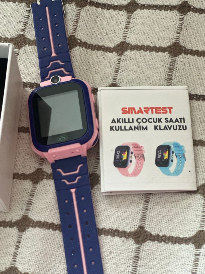 Pembe Koyu Akıllı Çocuk Saati-Smartest - Görsel 4