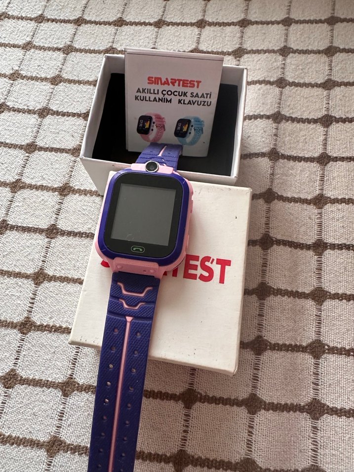 Pembe Koyu Akıllı Çocuk Saati-Smartest - Görsel 2