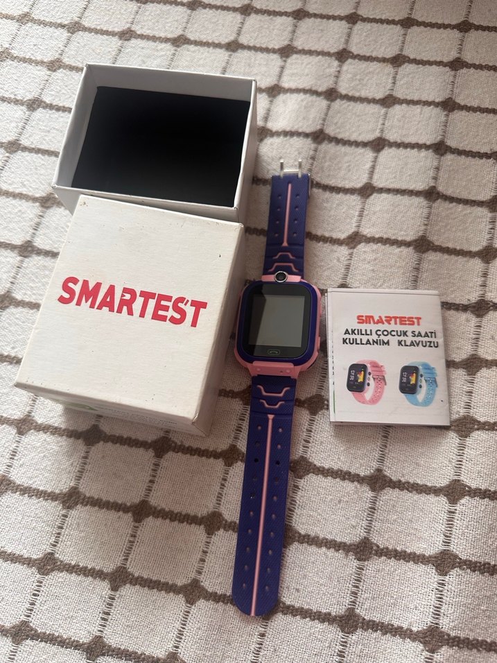 Pembe Koyu Akıllı Çocuk Saati-Smartest - Görsel 3