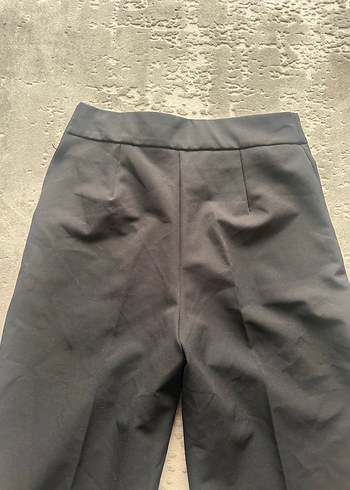 Kadın Siyah Kumaş Pantolon Ofis - Görsel 5