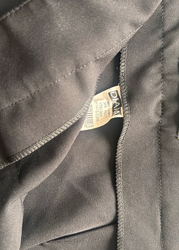 Kadın Siyah Kumaş Pantolon Ofis - Görsel 4