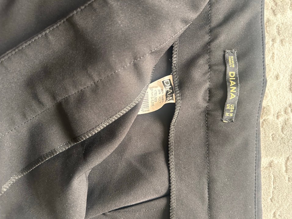 Kadın Siyah Kumaş Pantolon Ofis - Görsel 4