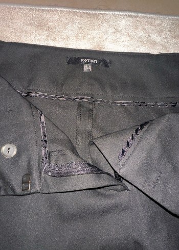 Koton-Kadın Siyah Ofis Kumaş Pantolon 36 beden - Görsel 4