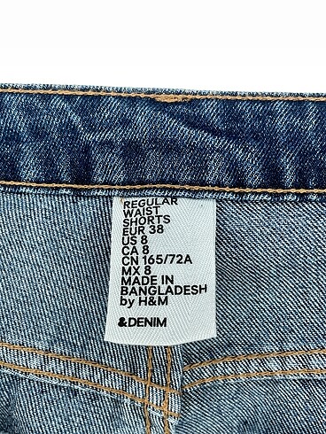 38 Beden mavi Renk H&M Jean / Kot Şort %70 İndirimli.