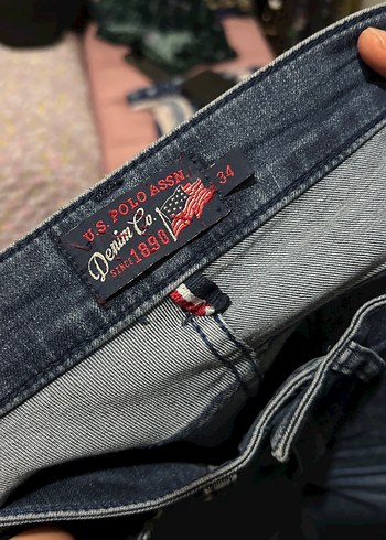 Kadın Bol Kesim Midi Boy Kot Pantolon - Görsel 3