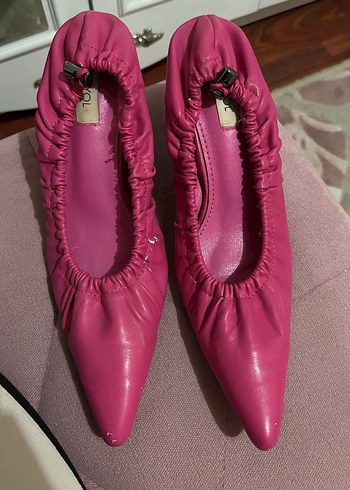 IPEKYOL Pembe Fırfırlı Kız Babet - Görsel 2