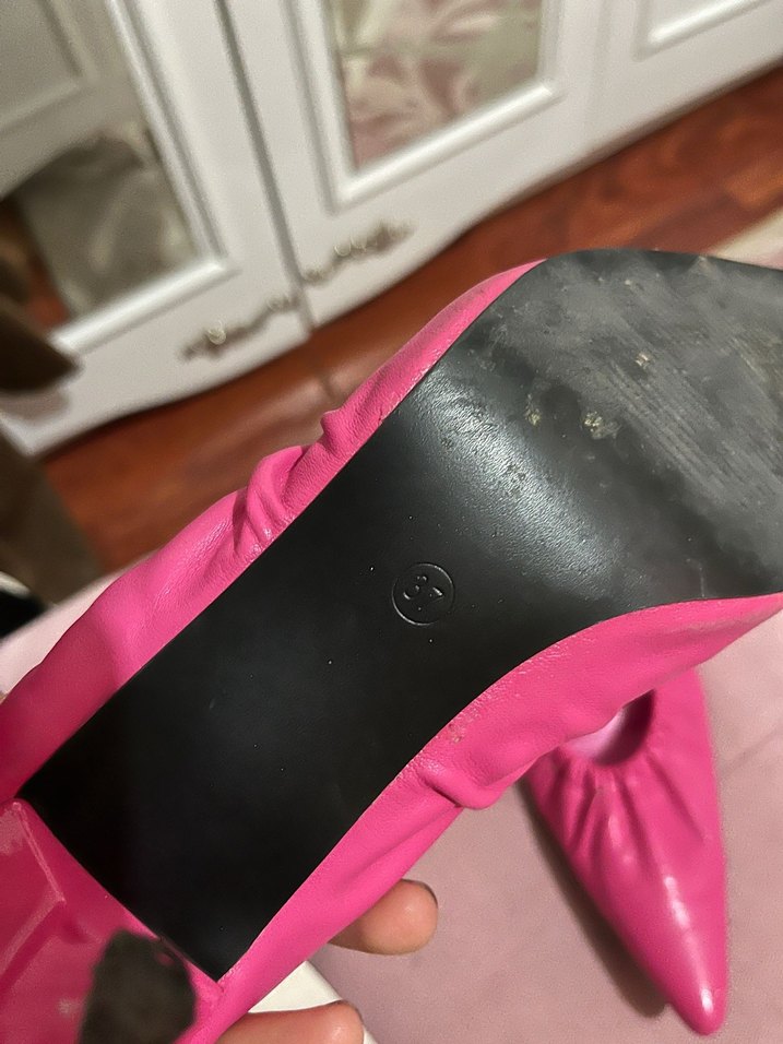 IPEKYOL Pembe Fırfırlı Kız Babet - Görsel 4