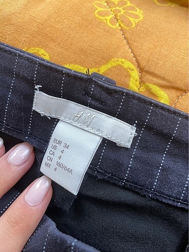 s Beden H&M çizgili kumaş pantolon