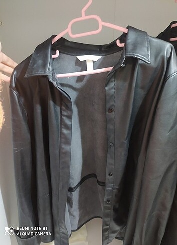 H&M deri ceket