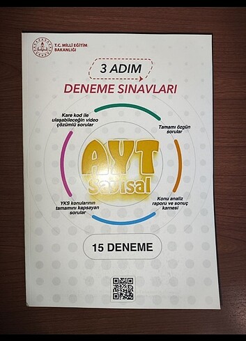 meb 3 adım deneme ayt sayısal