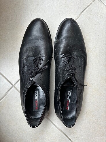 Black shoes erkek klasik ayakkabı