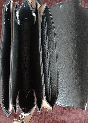 Zara Geometrik şekilli kol çantası