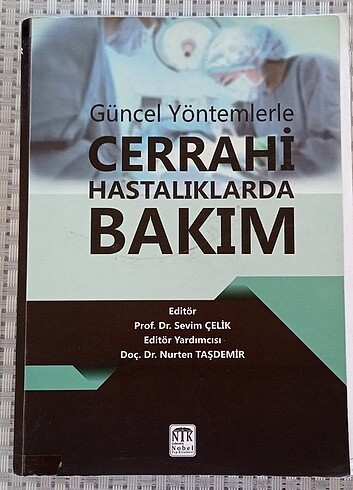 Nobel yayınevi cerrahı hastalıklarda bakim