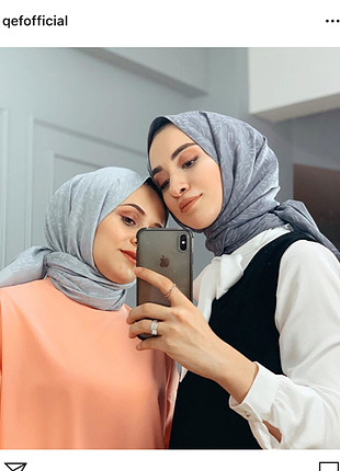 Tasarımcı Qef minimal line şal