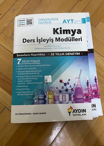 Aydın AYT Kimya Ders İşleyiş Modülleri