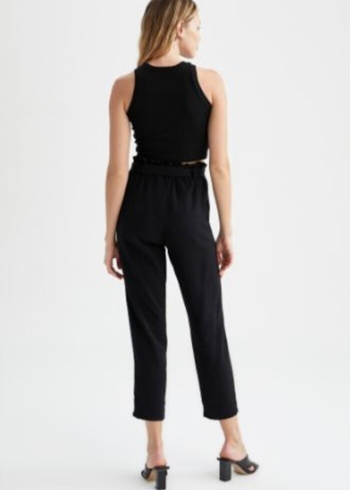 Lcw kuşaklı pantolon - Görsel 2