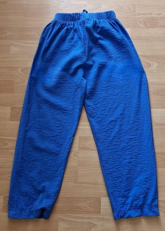 Saks mavi pantolon  - Görsel 4