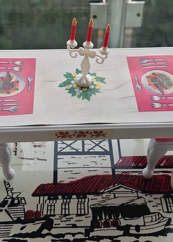 Barbie Barbie Vintage Mobilyası Seti