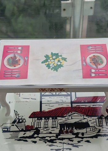  Beden Barbie Vintage Mobilyası Seti