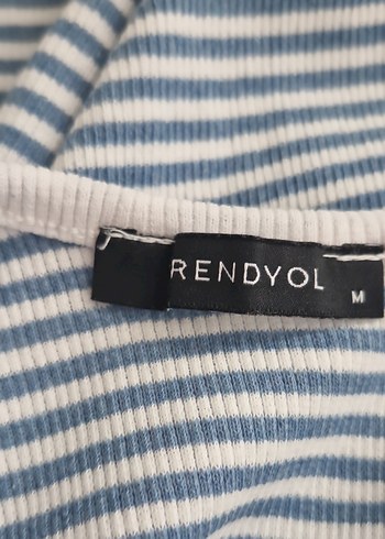 Mavi Çizgili Askılı Body - Görsel 4