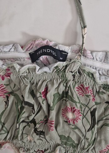 Çiçek Desenli Kısa İkili Takım - Görsel 6