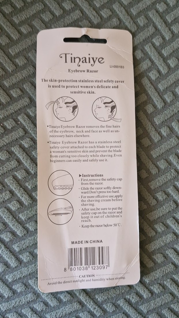 Pastel Renkli Kaş usturası - Görsel 3