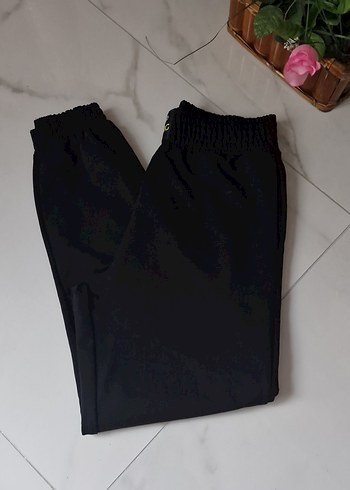 Siyah Rahat Kesim Kadın Eşofman Altı - Görsel 7