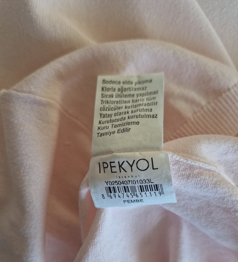 Mevsimlik Kısa Kollu Kazak - Görsel 4