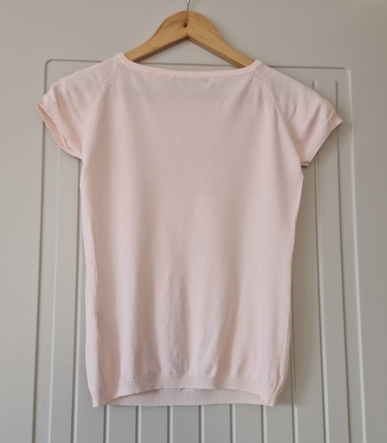 Mevsimlik Kısa Kollu Kazak - Görsel 2