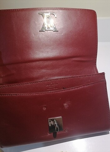 Askılı bordo çanta - Görsel 4