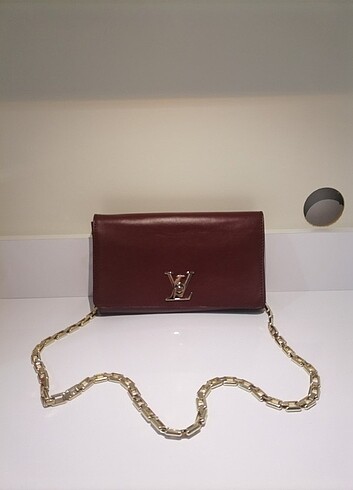 Askılı bordo çanta - Görsel 2