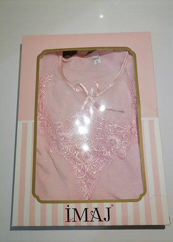 İmaj Kutulu Çeyizlik Pijama Takımı - Görsel 2