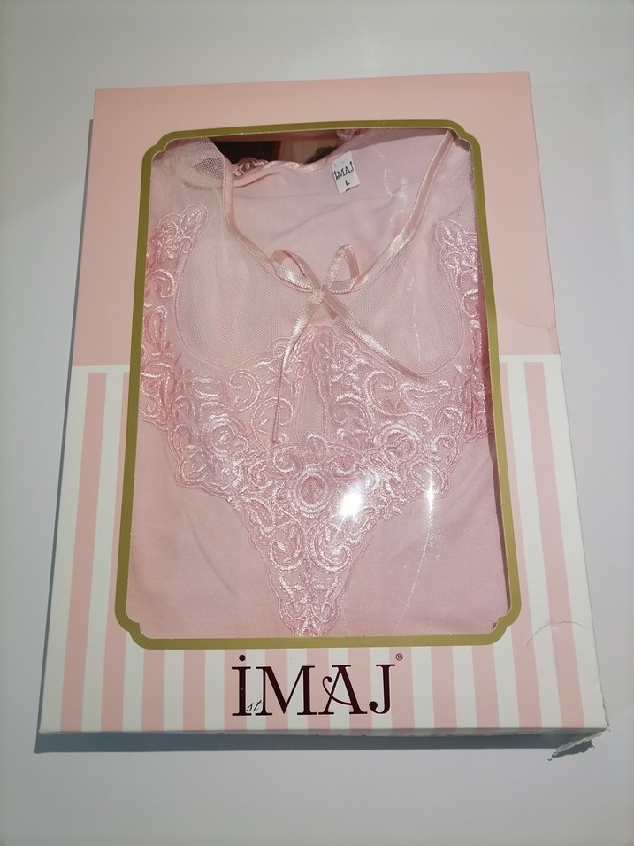 İmaj Kutulu Çeyizlik Pijama Takımı - Görsel 5