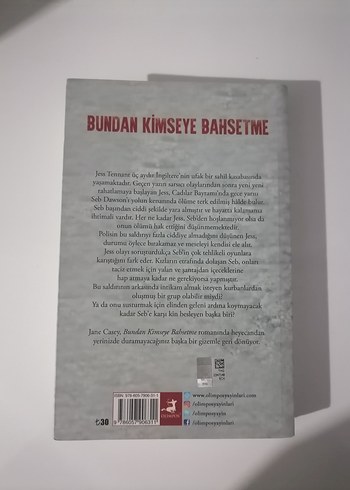 Bundan Kimseye Bahsetme - Jane Casey - Görsel 3