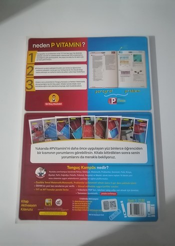 Beden Renk Tonguç Kampüs TYT Paragraf Problem Denemesi - P Vitamini