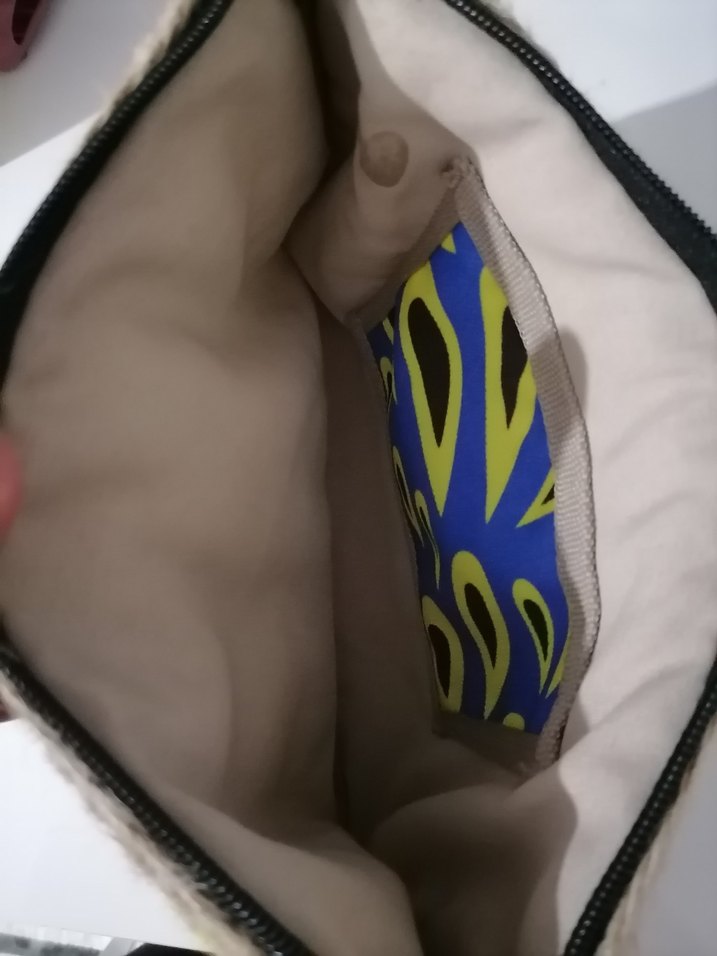 Sarı Püsküllü Renkli Kadın Clutch Çanta - Görsel 2