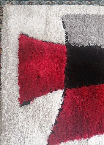 Desenli Shaggy Halı - Görsel 7