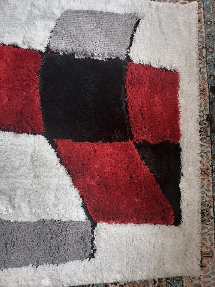 Desenli Shaggy Halı - Görsel 4