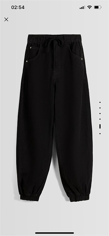 s Beden siyah Renk Bershka pantolon