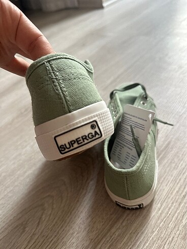 36 Beden yeşil Renk Superga Ayakkabı