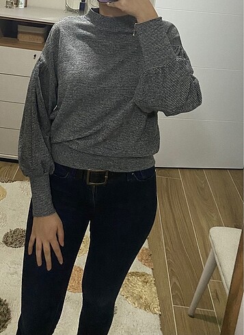 Çizgili bluz