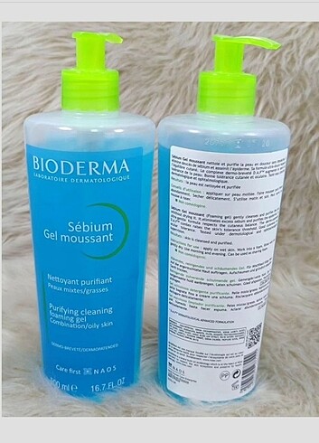 Bioderma yüz temizleme Jeli 